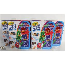 5 PACKS OF CRAYOLA COLOR WONDER MESS FREE