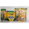 Image 1 : BAG OF ASSORTED CRAYOLA PRODUCTS INCL. BRUSHES,