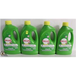 4 BOTTLES OF CASCADE LIQUID DISHWASHER DETERGENT