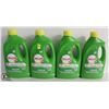 Image 1 : 4 BOTTLES OF CASCADE LIQUID DISHWASHER DETERGENT