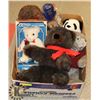 Image 1 : BOX  OF ASSORTED COLLECTOR TEDDY BEARS