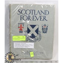 SCOTLAND FOREVER 1920 BOOK ON SCOTTISH MILITARY