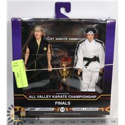 KARATE KID 2 PACK FIGURES.