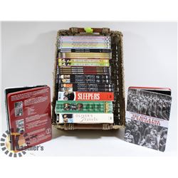 BASKET OF DVD SETS