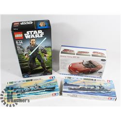 BOX OF MODELS - DODGE VIPER; LEGO STAR WARS,