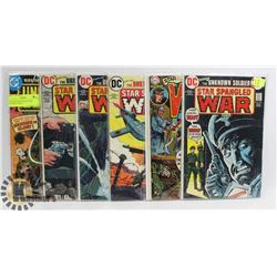LOT OF STAR SPANGLED WAR STORIES COMICS.