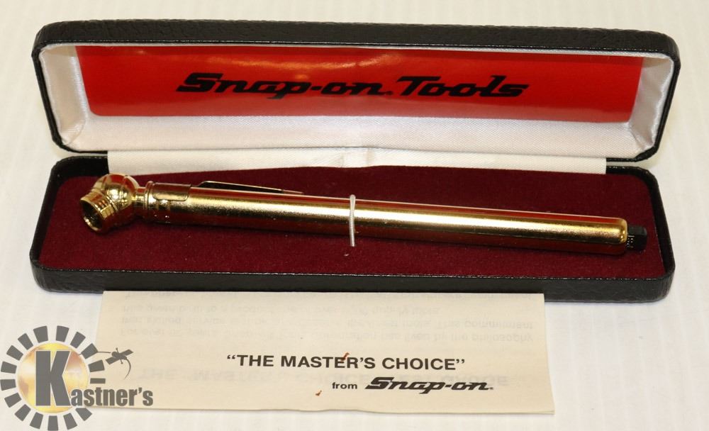 SNAP ON TIRE PRESSURE GAUGE.