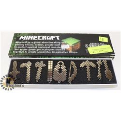 LOT OF MINECRAFT PENDANTS.