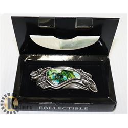 COLLECTIBLE DRAGON DESIGN POCKET KNIFE.
