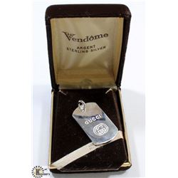 AUTHENTIC GUCCI .925 STERLING SILVER PENDANT