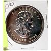 Image 1 : 2006 CANADIAN 1 OUNCE .999 FINE SILVER $5 COIN.