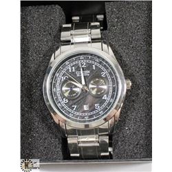 NEW CITIZEN ECO DRIVE MENS WATCH STAINLESS STEEL