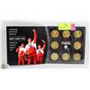 Image 1 : COCA COLA SALT LAKE 2002 MEDALLION SET.
