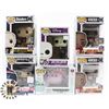 Image 1 : LOT OF 6 ASSORTED FUNKO POP VINYL FIGURES.