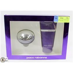 PACO RABANNE ULTRA VIOLET 2 PC SET EAU DE PARFUM