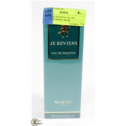 WORTH JE REVIENS EAU DE TOILETTE SPRAY 100 ML