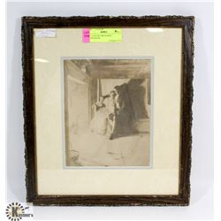 W.L.TAYLOR 1898 FRAMED LITHOGRAPH