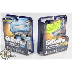 2 PACKS OF GILLETTE FUSION 5 PROGLIDE REPLACEMENT
