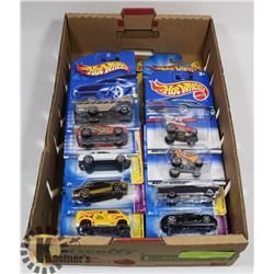 FLAT OF ASSORTED HOTWHEELS & MATCHBOX. - ON CHOICE