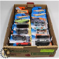 FLAT OF ASSORTED HOTWHEELS & MATCHBOX. - ON CHOICE