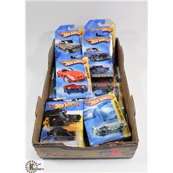 BOX OF ASSORTED HOTWHEELS