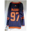 Image 1 : NEW OILERS CONNOR MCDAVID 3RD JERSEY WITH TAG SIZE