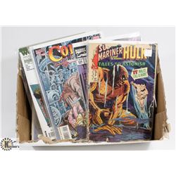 BOX OF COLLECTORS COMICS - APPROX 28.