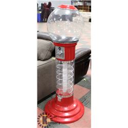 LARGE 4.5FT GUMBALL MACHINE.