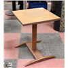 Image 1 : SMALL WOOD STAND, 12"X12"X15.5".