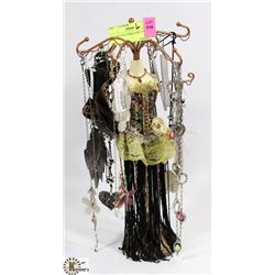 DECORATIVE JEWELLERY STAND FULL OF