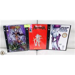LOT OF 3 FIRST ISSUE ADULT COMICS