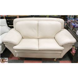 ITALIAN GENUINE LEATHER LOVE SEAT