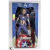 Image 1 : CAPTAIN AMERICA AVENGERS 1/4 SCALE ACTION FIGURE.