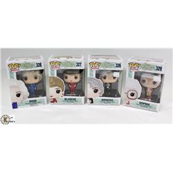 LOT OF 4 GOLDEN GIRLS POP VINYLS-BLANCHE,