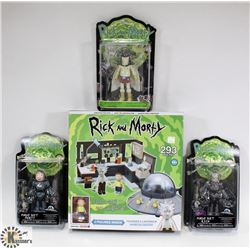 LOT OF ASSORTED RICK & MORTY COLLECTIBLES.