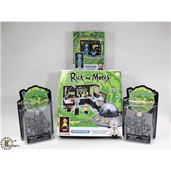 LOT OF ASSORTED RICK & MORTY COLLECTIBLES.