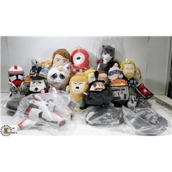 FLAT OF ASSORTED PLUSH.