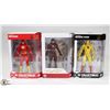 Image 1 : LOT OF THREE FLASH FIGURES.