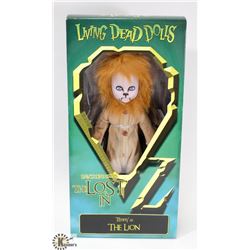 LIVING DEAD DOLLS TEDDY AS THE LION.
