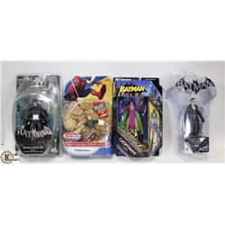 LOT OF 4 ASSORTED FIGURES.