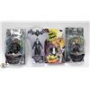 Image 1 : LOT OF 4 ASSORTED DC FIGURES.
