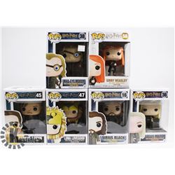 LOT OF 6 ASSORTED FUNKO POP VINYL FIGURES.