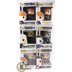 LOT OF 6 ASSORTED FUNKO POP VINYL FIGURES.