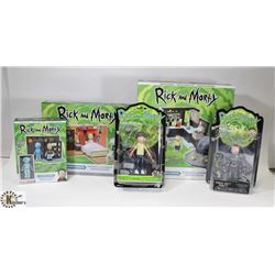 LOT OF RICK AND MORTY COLLECTIBLES