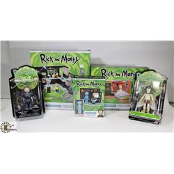 LOT OF RICK AND MORTY COLLECTIBLES