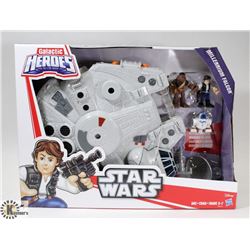 GALACTIC HEROES STAR WARS MILLENNIUM FALCON.