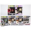 Image 1 : LOT OF 6 ASSORTED FUNKO POP VINYL FIGURES.