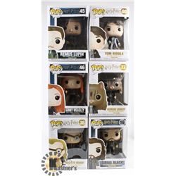 LOT OF 6 ASSORTED FUNKO POP VINYL FIGURES.