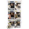 Image 1 : LOT OF 6 ASSORTED FUNKO POP VINYL FIGURES.