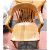Image 1 : SOLID OAK ARMCHAIR. FURNITURE